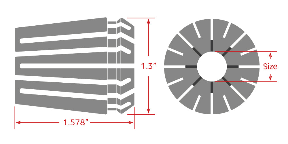 Boquilla ER-32 / 11/32"