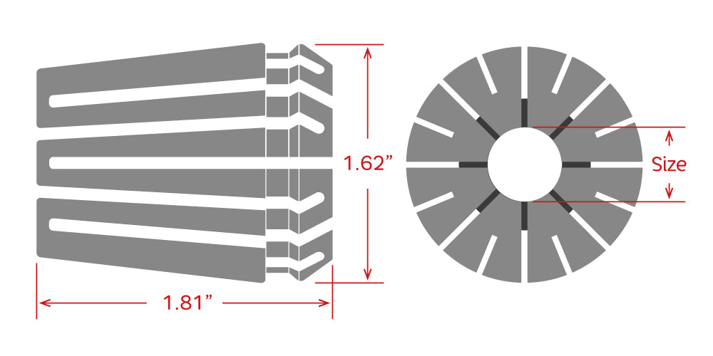 Boquilla ER-40 / 27/32"