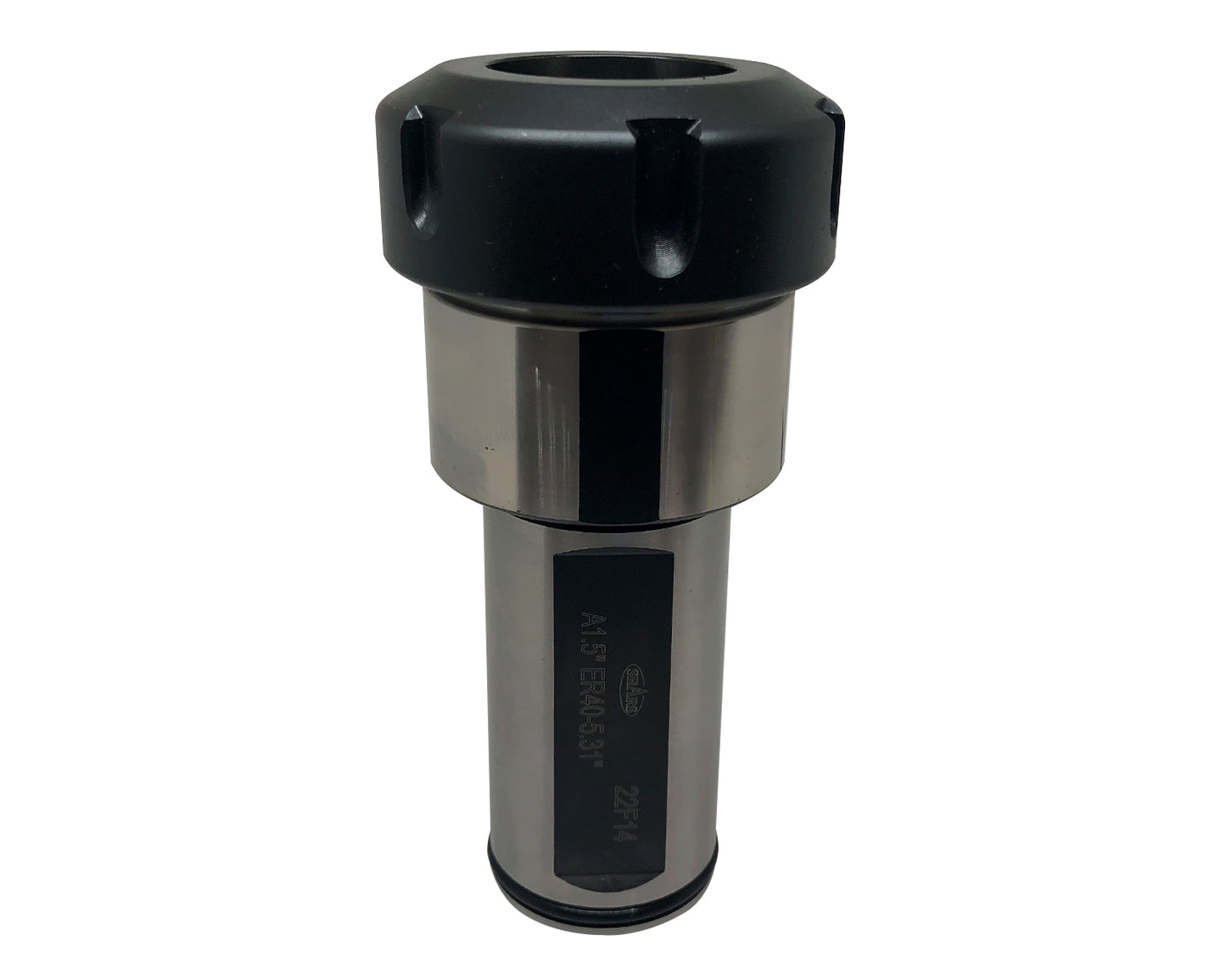 Porta Boquillas CNC para ER40 con Ranura para Refrigerante y Zanco Recto 1-1/2"
