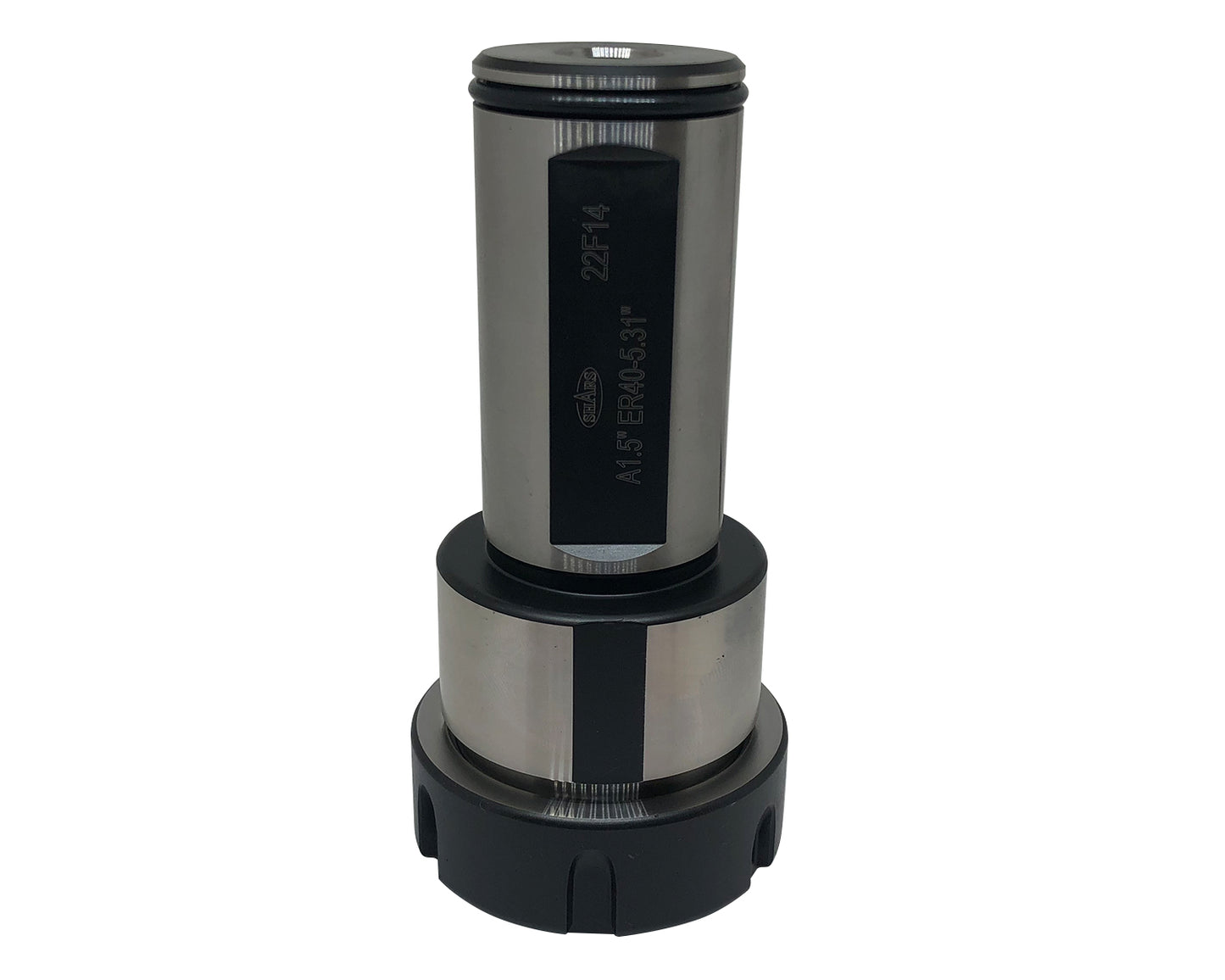Porta Boquillas CNC para ER40 con Ranura para Refrigerante y Zanco Recto 1-1/2"