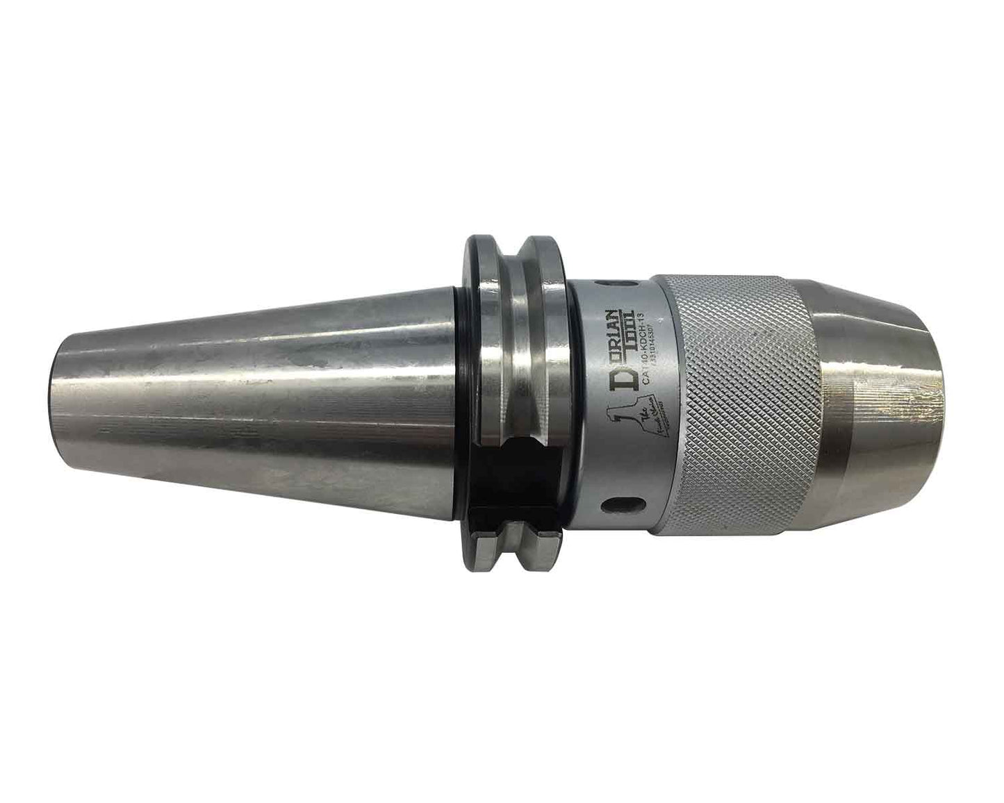 Dorian Tool Chuck Broquero CAT40-KDCH-13 /Apertura 1/32" - 1/2", Diámetro 2" , Integrado, Sin Llave