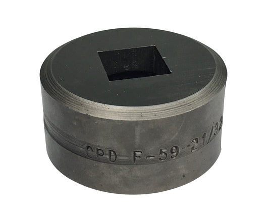 Dado F-59 Cuadrado de Cleveland Punch and Die