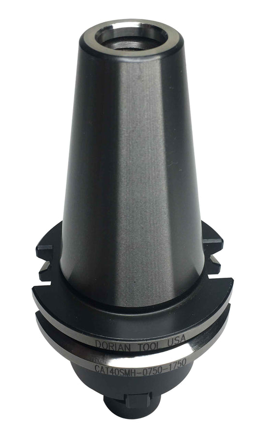 Dorian Tool Cono CAT40 con Zanco de 3/4" para Corona Porta Insertos 1-3/4" / SMH-0750-1750