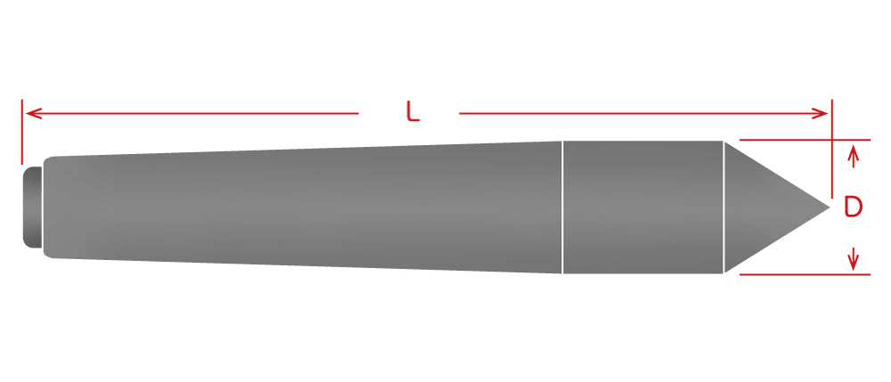 Dorian Tool Contrapunto de Punta Estándar PLC-MTDC-SMT3